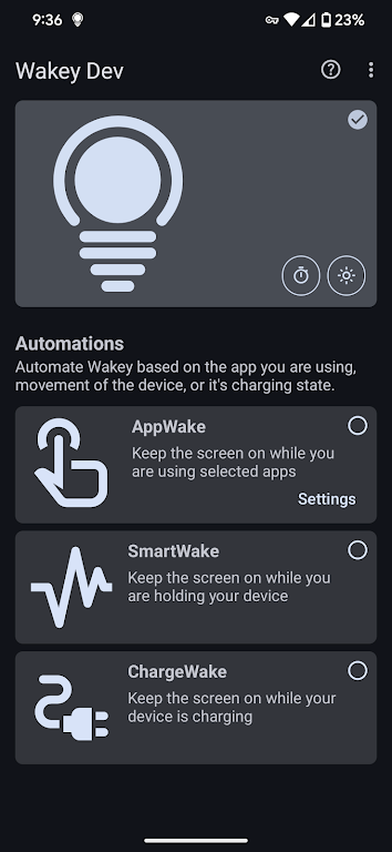 Wakey: Keep Screen On Screenshot4