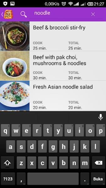 Asian Recipes Screenshot3