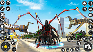 Flying Spider Rope- Hero Games Screenshot3