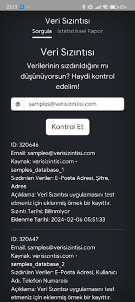 Veri Sızıntısı Screenshot2