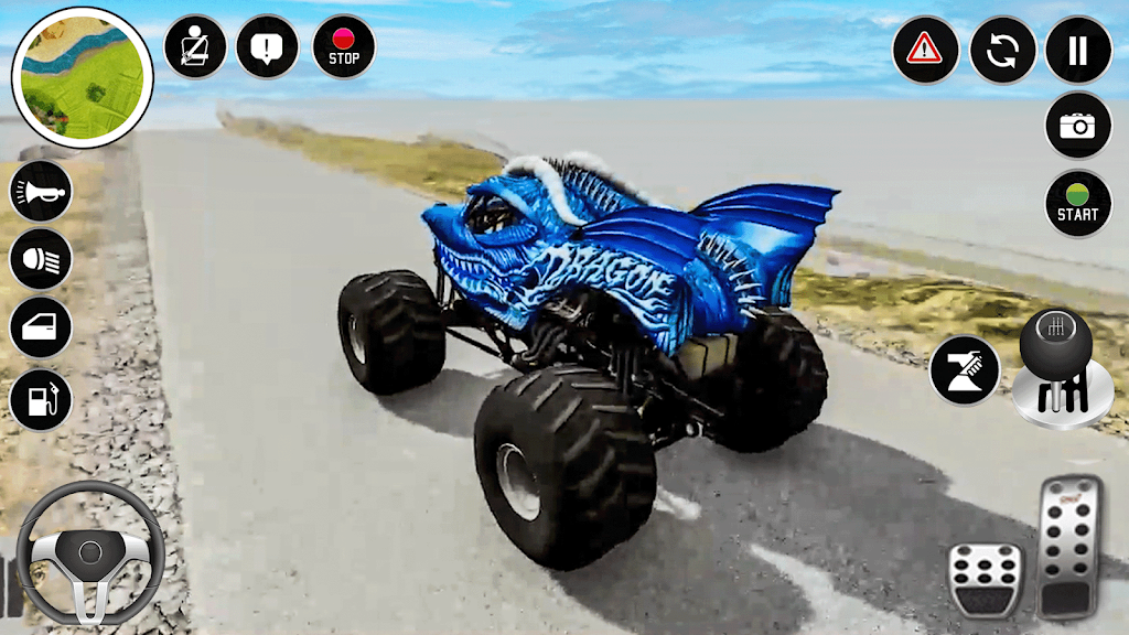 Real Monster Truck Game 3D Screenshot2