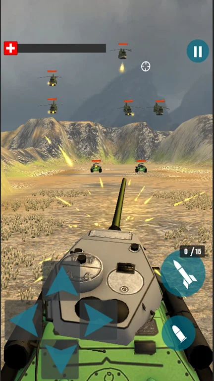 Tanks Battle Blitz War Games Screenshot1