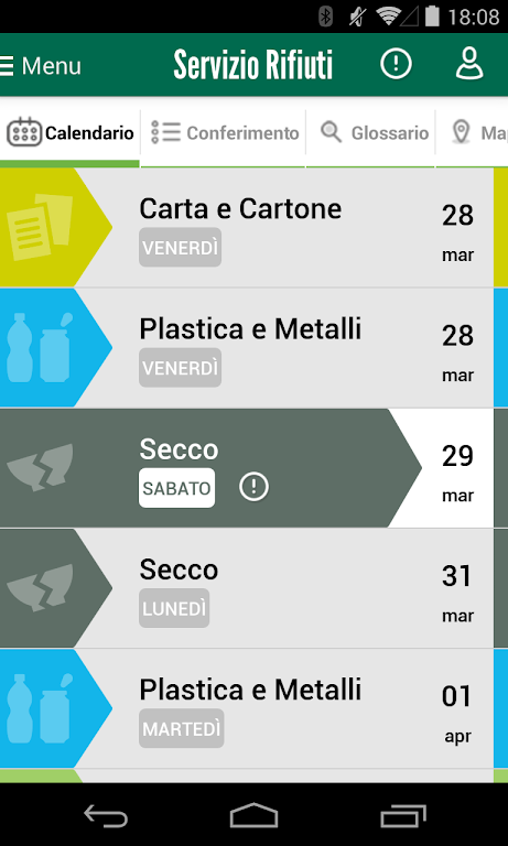 Etra - servizio rifiuti Screenshot2