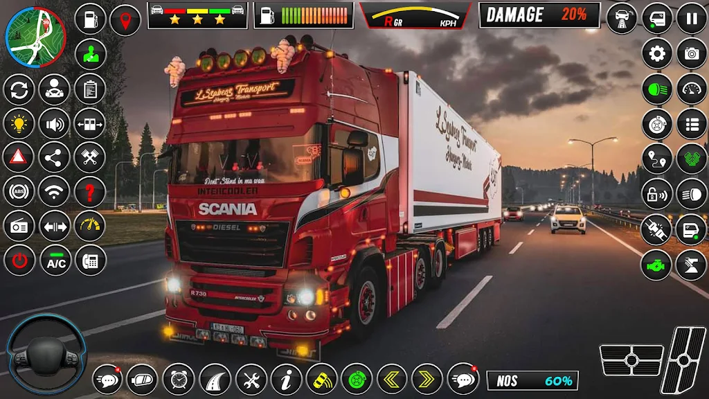 Euro Modern Truck Simulator 3D Screenshot1