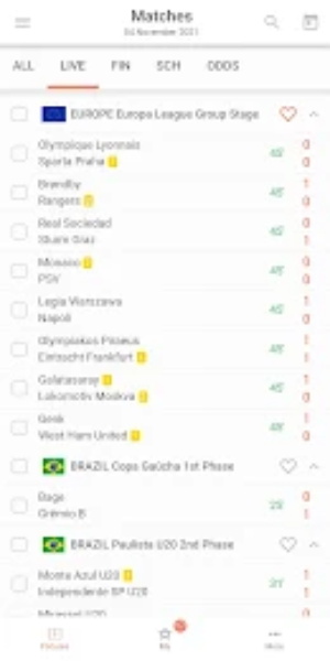 Penalty - Soccer Live Scores Screenshot1