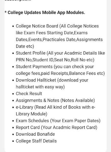 Easy College Updates Screenshot4