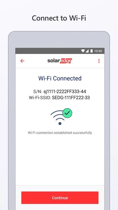 SolarEdge Inverter SetApp Screenshot2