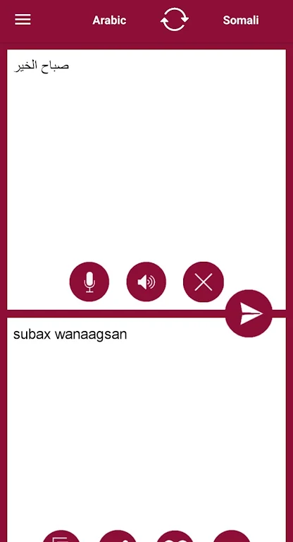 Arabic - Somali Translator Screenshot3