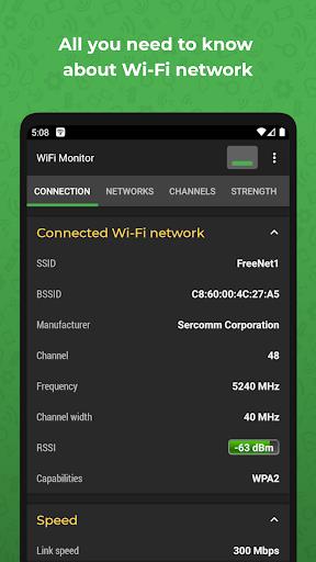 WiFi Monitor: network analyzer Screenshot2