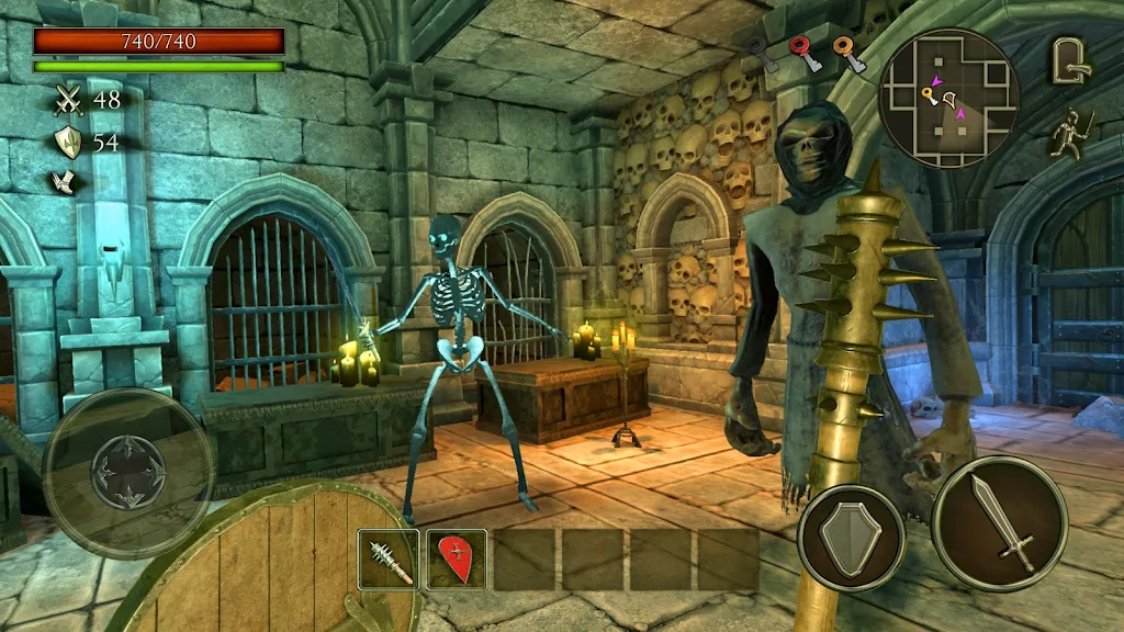 Ghoul Castle 3D - Action RPG Screenshot2