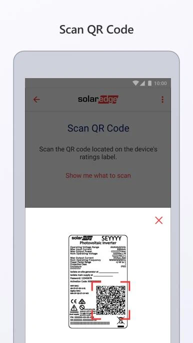 SolarEdge Inverter SetApp Screenshot1