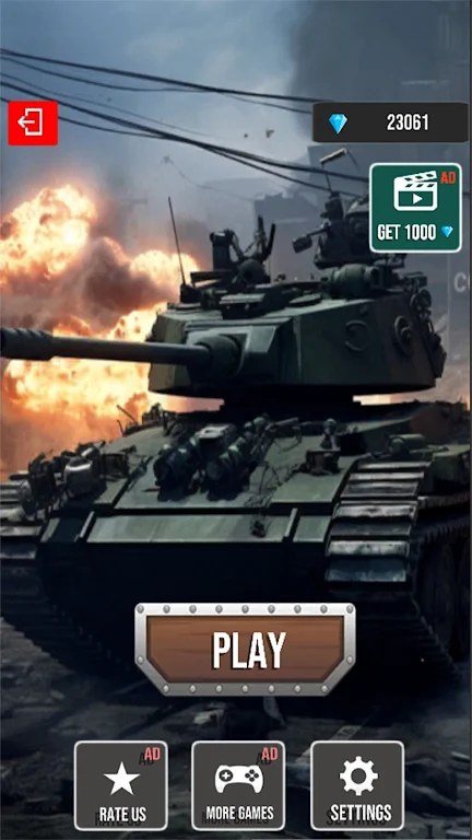 Tanks Battle Blitz War Games Screenshot3