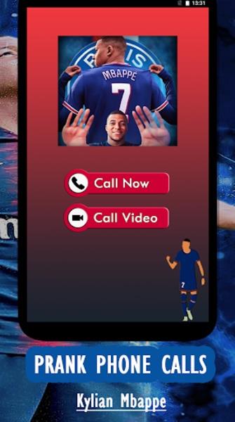 Call from Kylian Mbappé Screenshot2