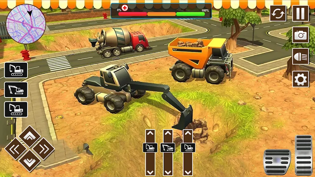 Construction Excavator Sim 3D Screenshot2