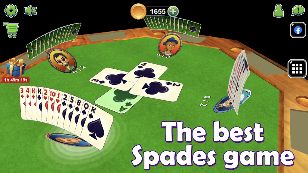 Spades 3D Screenshot1