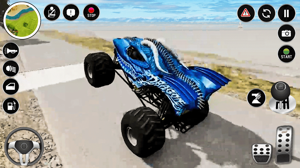 Real Monster Truck Game 3D Screenshot4