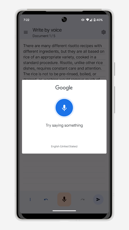 Write by Voice: Speech to Text Screenshot2