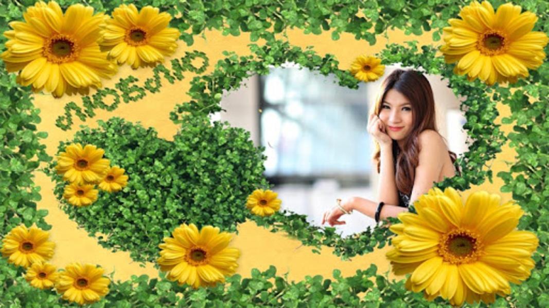 beauty flower photo frames Screenshot1