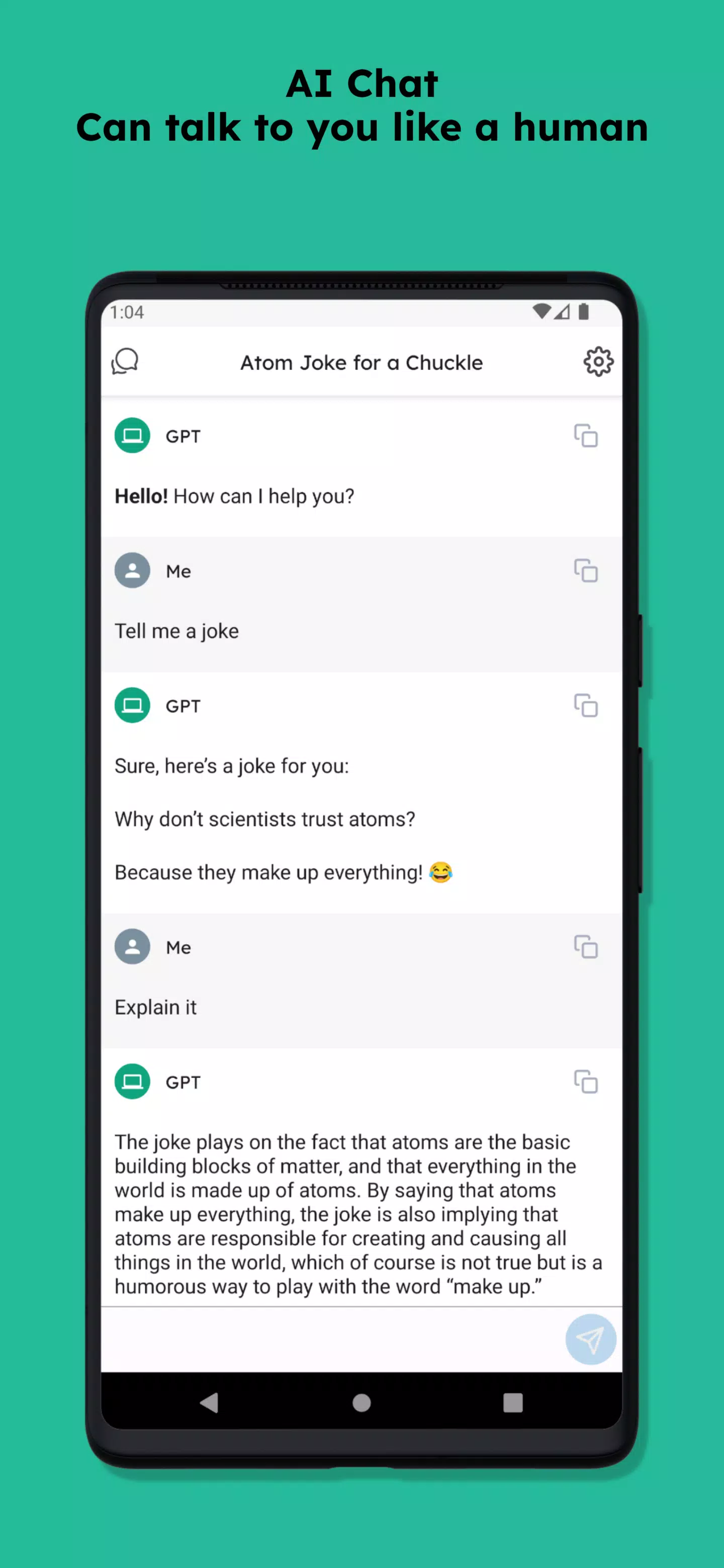 AI Chat - Smart Assistant Screenshot2