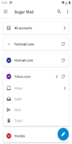 Sugar Mail email app Screenshot2