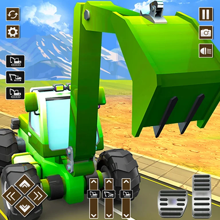 Construction Excavator Sim 3D Screenshot3