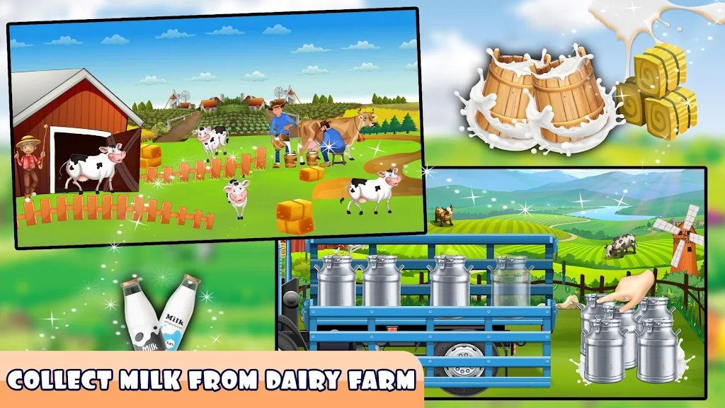 Cow Dairy Farm Milk Factory Screenshot3