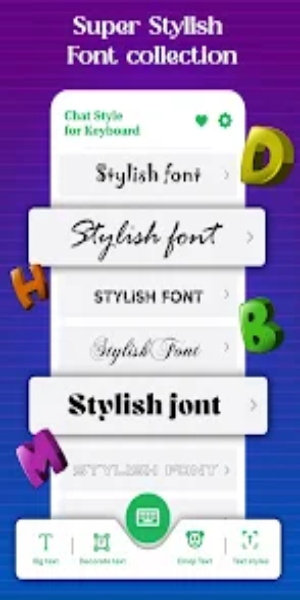 Stylish Text : Font Keyboard Screenshot1