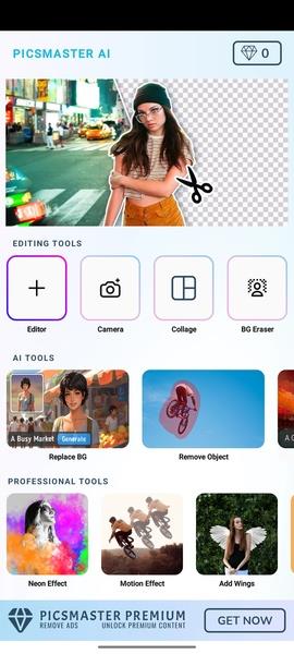 PicsMaster Photo Editor Pro Screenshot1