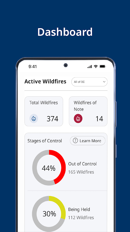 BC Wildfire Service Screenshot4