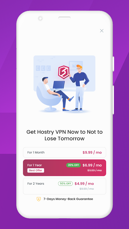 Hostry VPN: Privacy on the Run Screenshot2