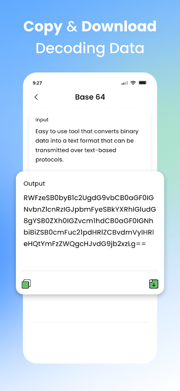 Base64 Encoder Decoder Screenshot2