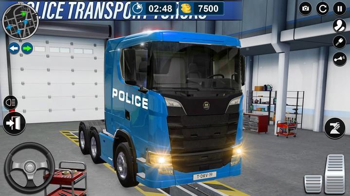 Police Truck Plane Transporter Screenshot5