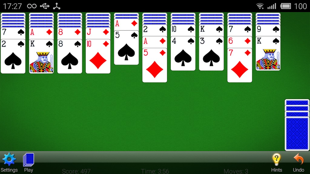 Classic - Spider Solitaire Screenshot3