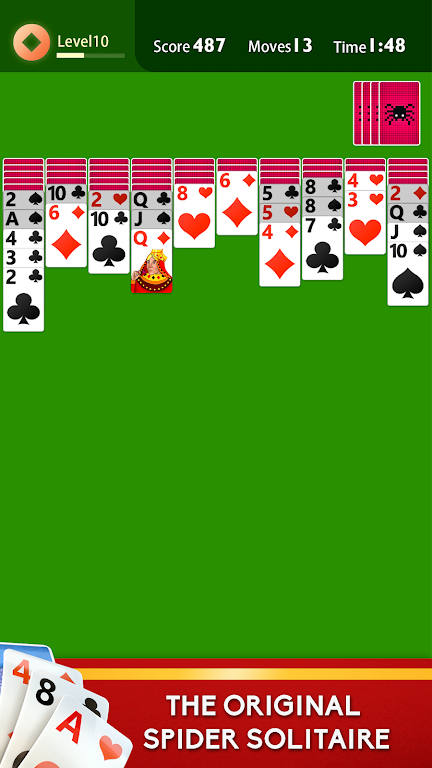 Spider Solitaire Plus Screenshot1