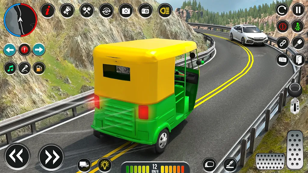 Real Rickshaw Game - Taxi Game Screenshot1