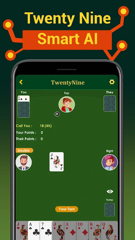 Call bridge offline & 29 cards Screenshot2