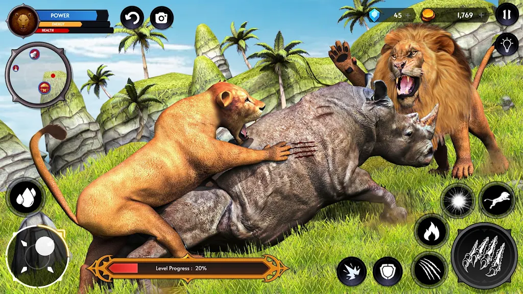 Lion Simulator Wild Lion Games Screenshot3