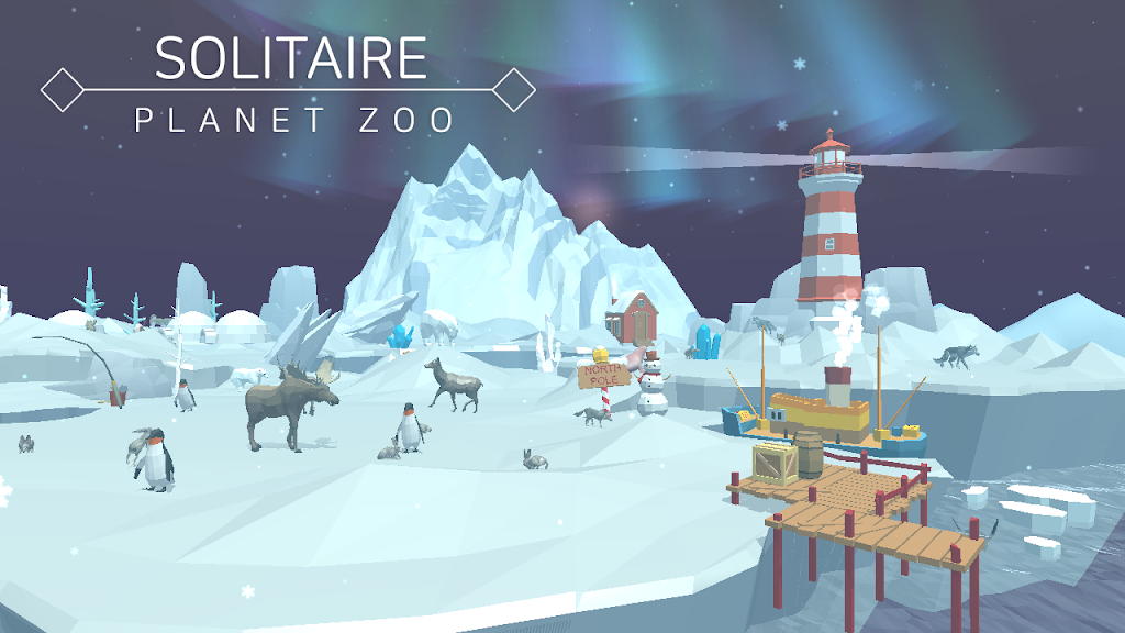 Solitaire : Planet Zoo Screenshot4