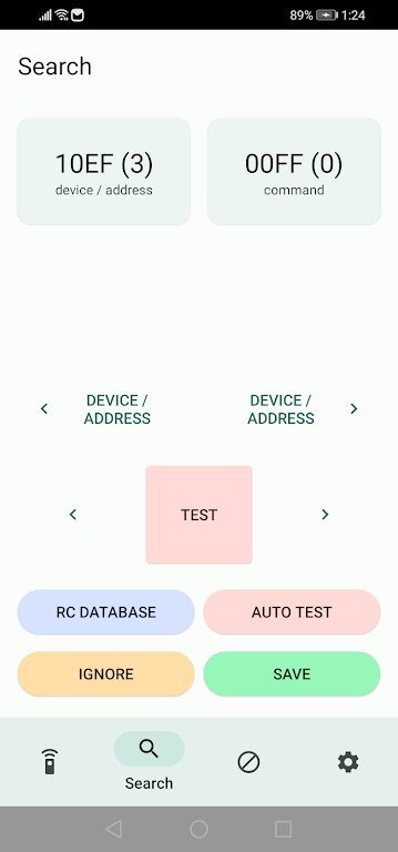 IrCode Finder Universal Remote Screenshot4