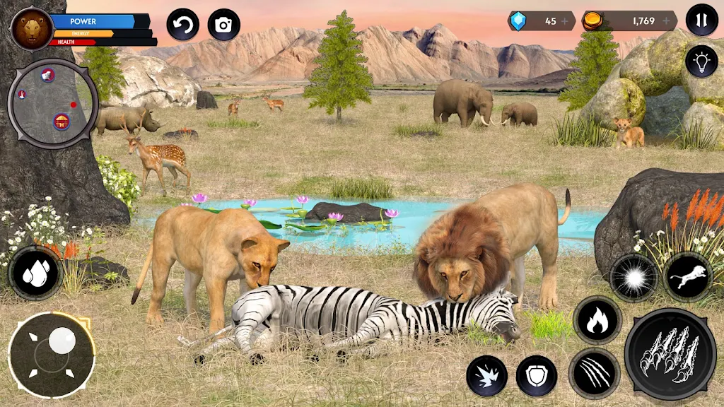 Lion Simulator Wild Lion Games Screenshot2