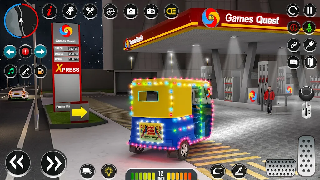 Real Rickshaw Game - Taxi Game Screenshot4