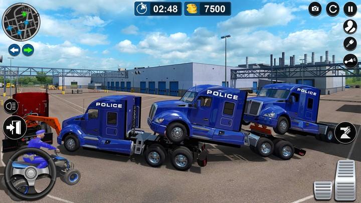 Police Truck Plane Transporter Screenshot1