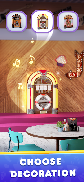 Solitaire Cafe Design & Decor Screenshot3