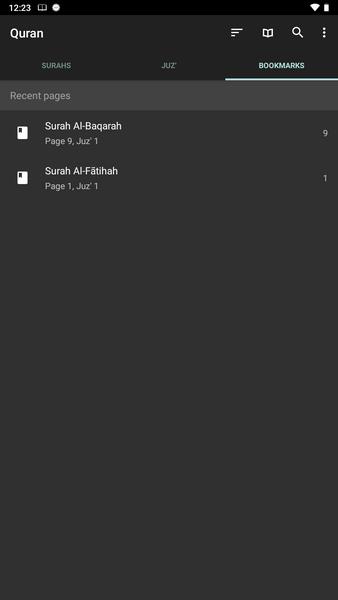 Quran Android Screenshot6