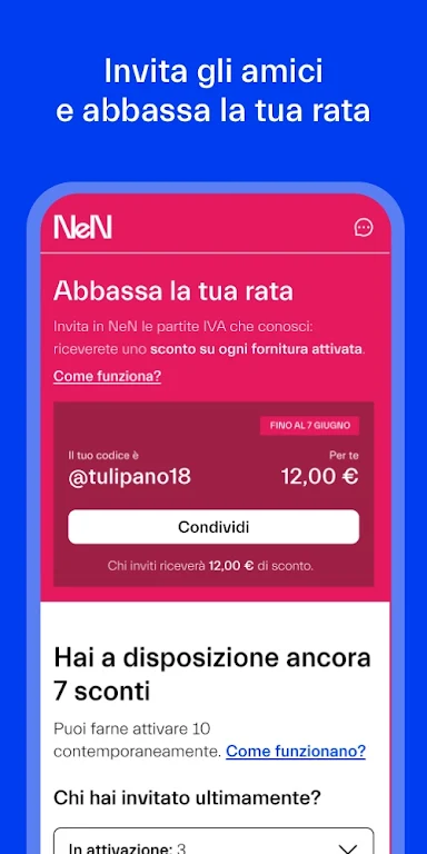 NeN - Energia in abbonamento Screenshot2