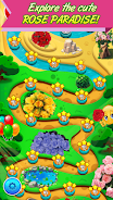 Rose Paradise matching games Screenshot1