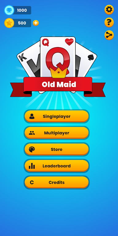 Old Maid - Card Game Screenshot1
