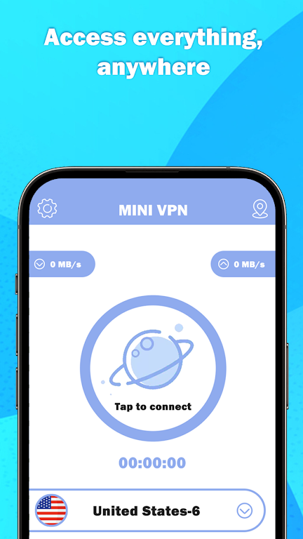 Mini VPN - Fast & Secure Screenshot1