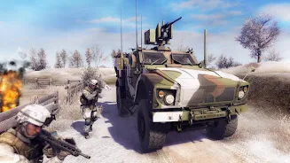 Army Games: Military Car Shoot Screenshot2