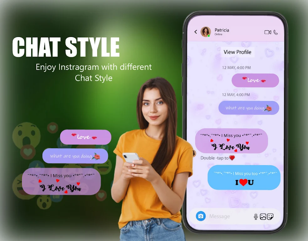 Chat Style - Fonts Keyboard Screenshot4